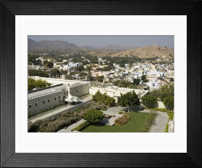 Framed Print : Old fort of Devi Gath (Devi Garh) now a heritage hotel Framed Print : Old fort of Devi Gath (Devi Garh) now a heritage hotel