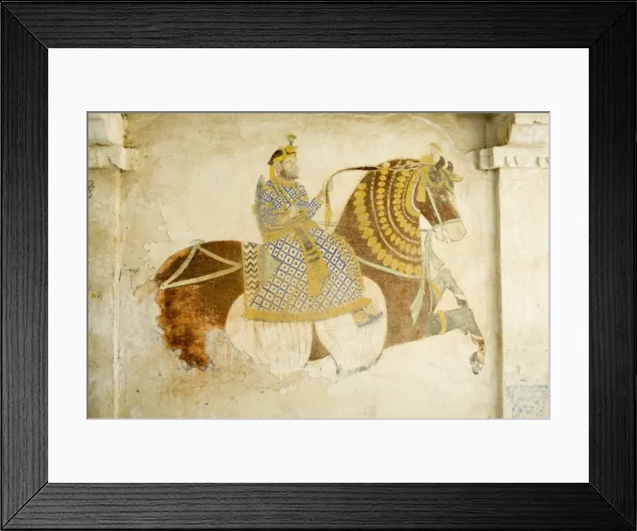 Framed Print : Old fort of Devi Garh now a heritage hotel