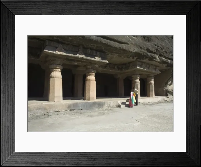 Framed Print : Ajanta Cave complex Framed Print : Ajanta Cave complex