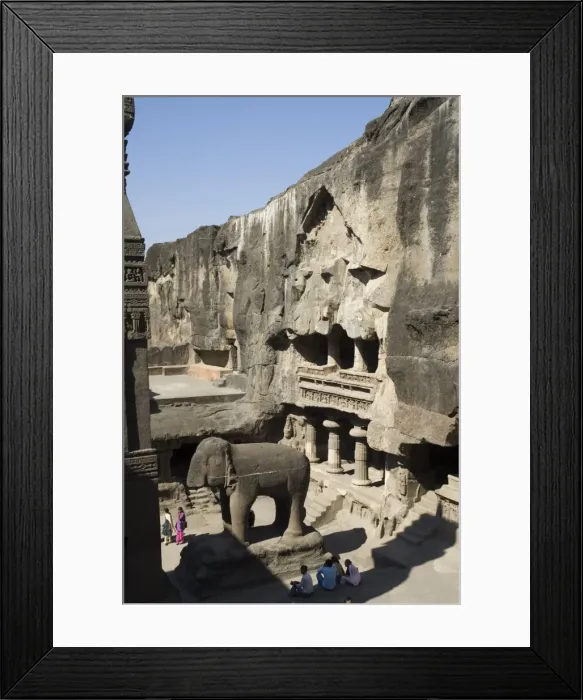 Framed Print : The Ellora Caves Framed Print : The Ellora Caves