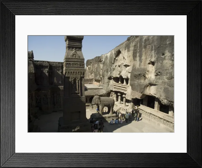 Framed Print : The Ellora Caves Framed Print : The Ellora Caves