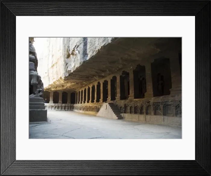 Framed Print : The Ellora Caves Framed Print : The Ellora Caves