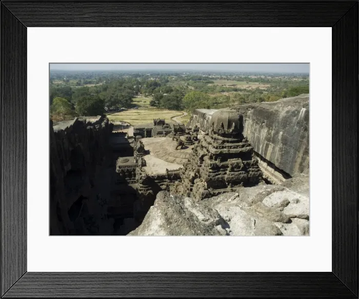 Framed Print : The Ellora Caves Framed Print : The Ellora Caves