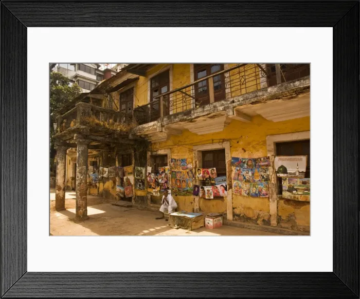 Framed Print : Decaying house in Panaji formerly known as Panjim Framed Print : Decaying house in Panaji formerly known as Panjim