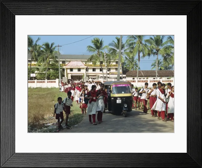 Framed Print : School children Framed Print : School children