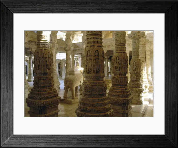 Framed Print : Jain temple of Adinatha Framed Print : Jain temple of Adinatha
