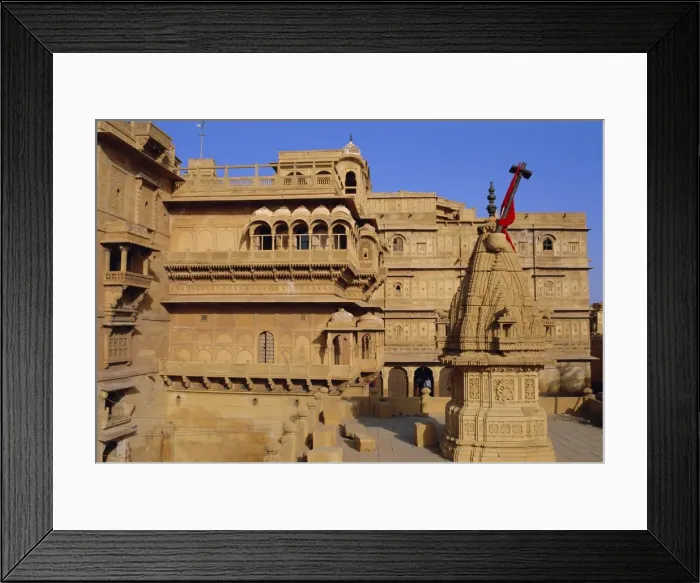 Framed Print : Raj Mahal palace