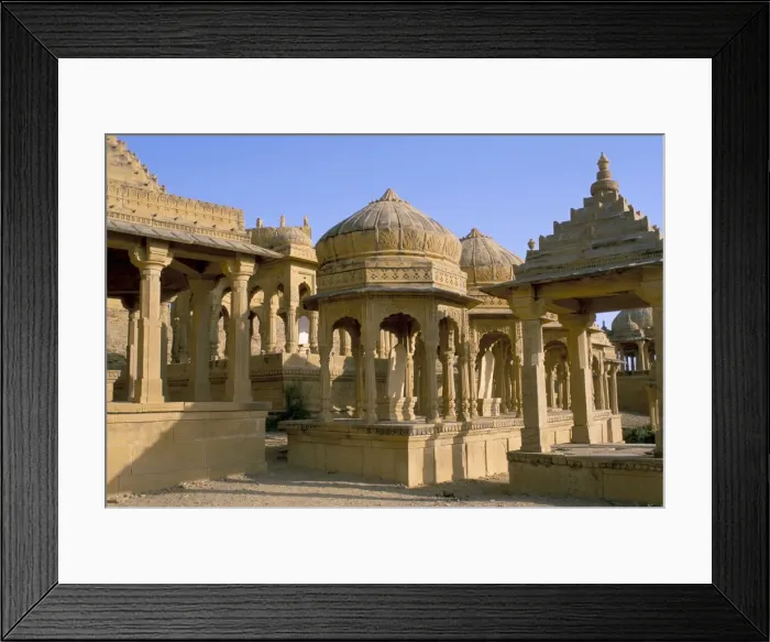 Framed Print : Cenotaphs of the maharajahs Framed Print : Cenotaphs of the maharajahs