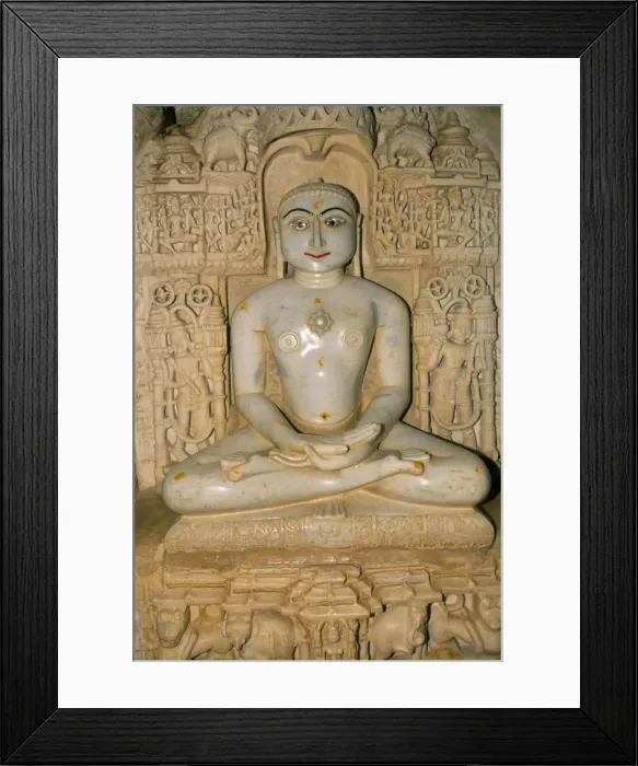 Framed Print : Jain statue Framed Print : Jain statue