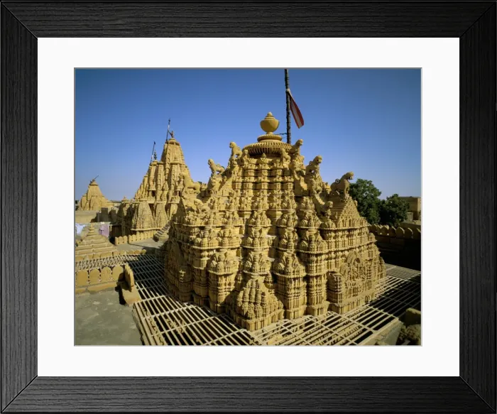 Framed Print : Jain temple roofs Framed Print : Jain temple roofs