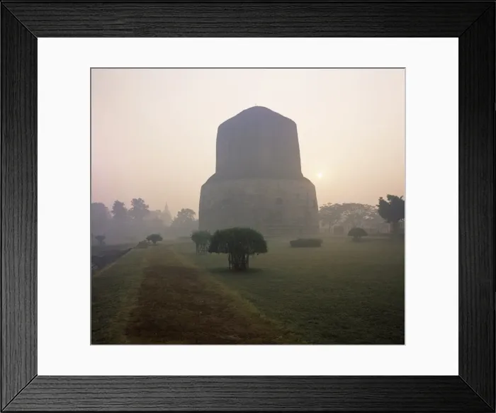 Framed Print : Dhamekh stupa Framed Print : Dhamekh stupa
