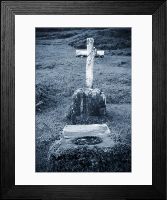 Framed Print : Grave, St. John in the Wilderness Cemetery Framed Print : Grave, St. John in the Wilderness Cemetery