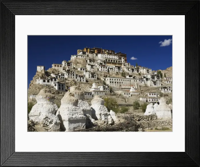 Framed Print : Tikse (Tiksay) gompa (monastery) Framed Print : Tikse (Tiksay) gompa (monastery)