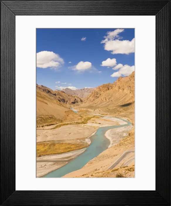 Framed Print : Zanskar River Framed Print : Zanskar River