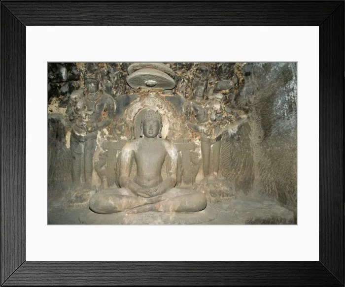 Framed Print : Statue of Mahavira Framed Print : Statue of Mahavira