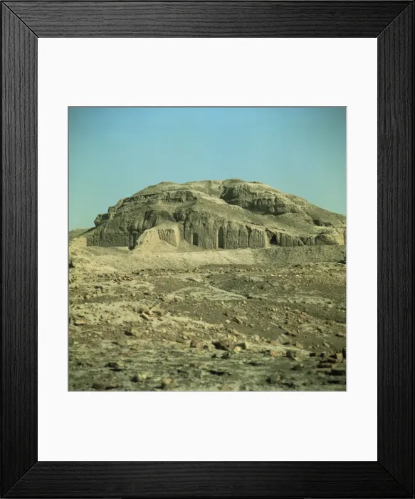 Framed Print : Warka Ziggurat Framed Print : Warka Ziggurat