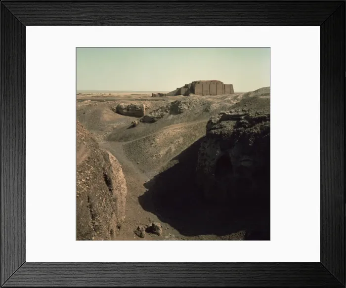 Framed Print : Sumerian city dating from around 4500-400BC Framed Print : Sumerian city dating from around 4500-400BC