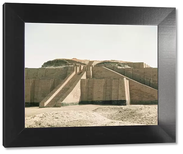 Ziggurat in Sumerian city dating from around 4500-400BC