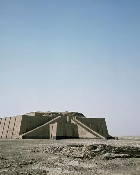 The ziggurat at Ur