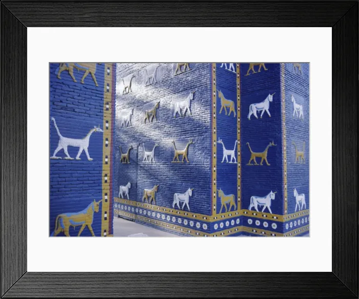 Framed Print : The reconstructed Ishtar Gate