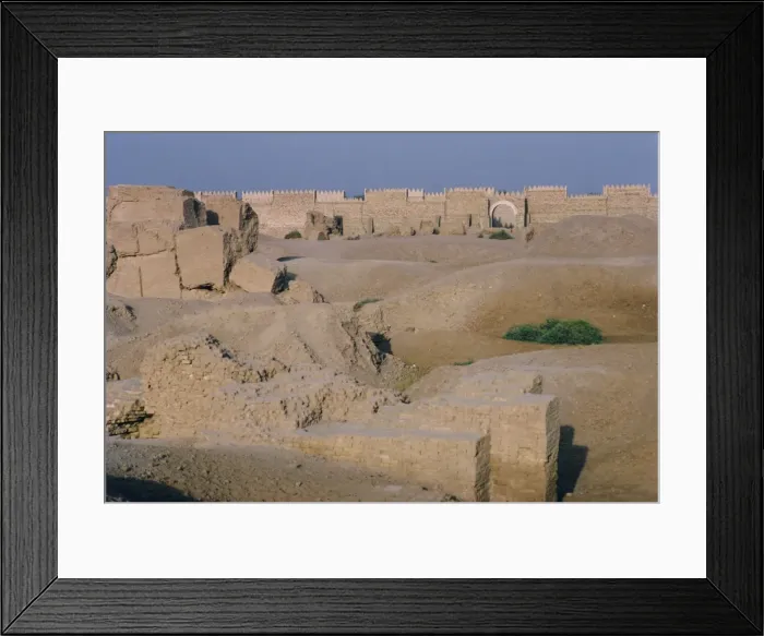 Framed Print : Ancient city ramparts Framed Print : Ancient city ramparts