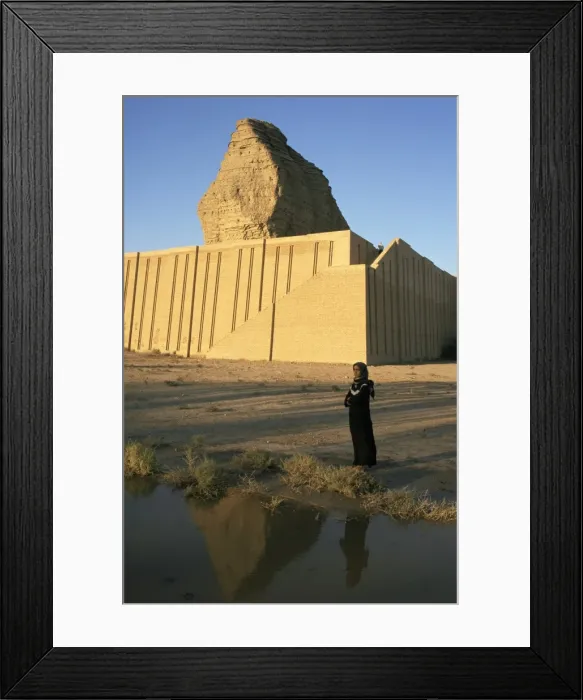 Framed Print : The ziggurat Framed Print : The ziggurat