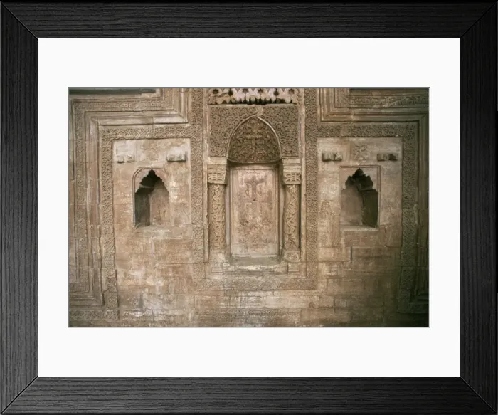 Framed Print : Mar Behnam Monastery