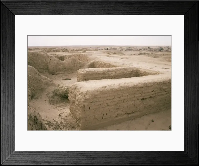 Framed Print : Walls, Assur (Ashur) Framed Print : Walls, Assur (Ashur)