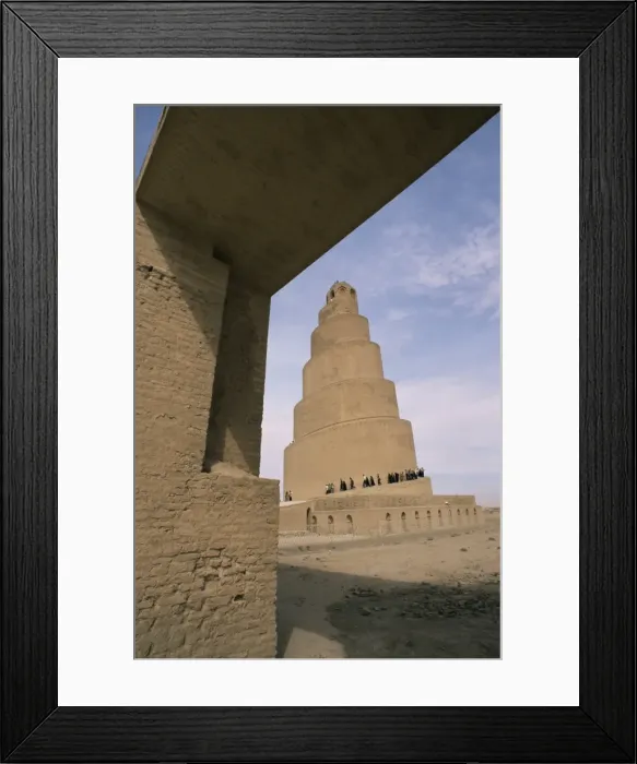 Framed Print : Al Malwuaiya Tower (Malwiya Tower) (minaret) Framed Print : Al Malwuaiya Tower (Malwiya Tower) (minaret)