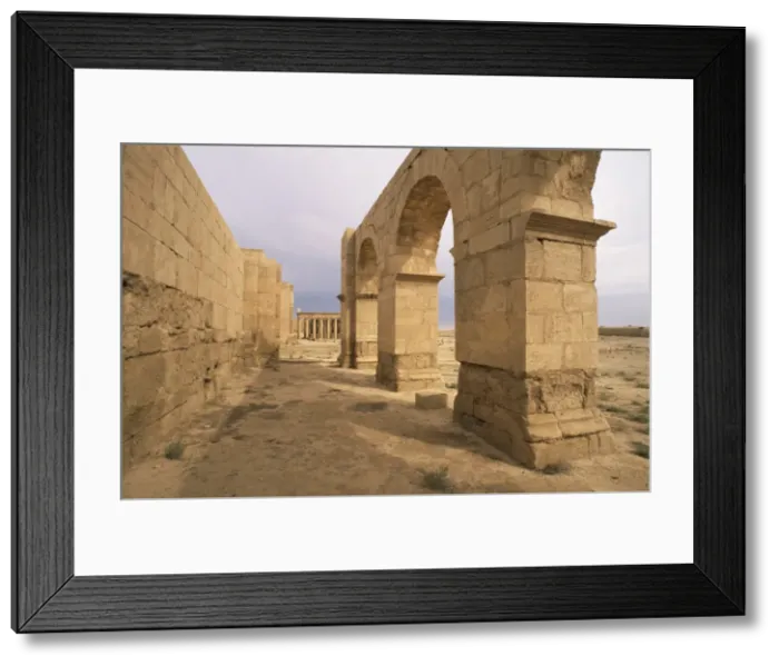 Framed Print : Portico of the South entrance Framed Print : Portico of the South entrance