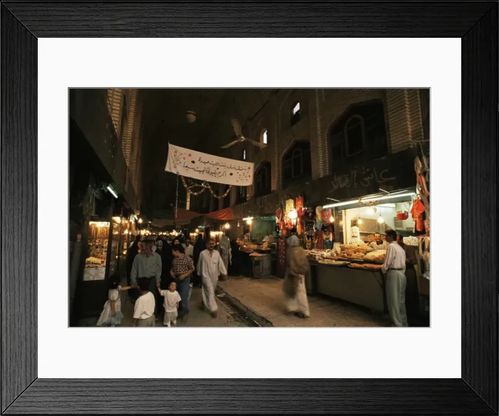 Framed Print : The bazaar Framed Print : The bazaar