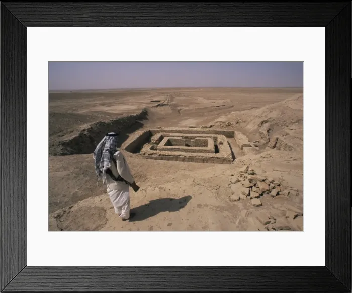 Framed Print : Anu Temple Framed Print : Anu Temple