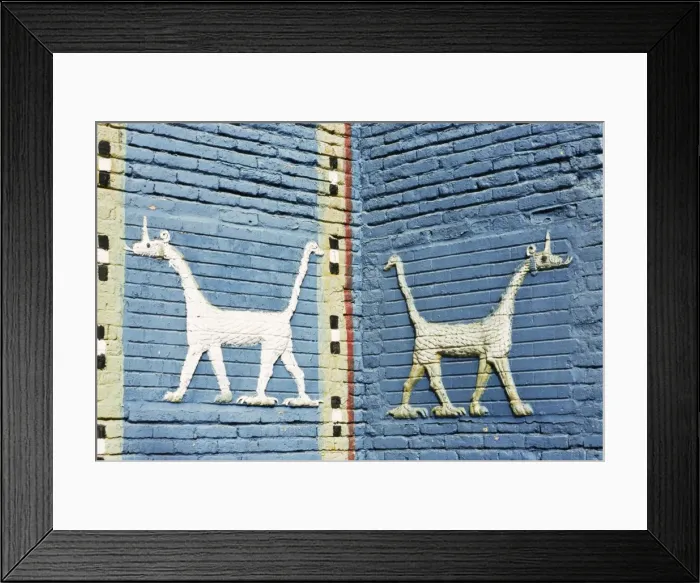 Framed Print : Moshushu, Babylon Framed Print : Moshushu, Babylon
