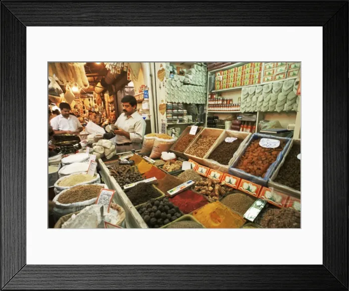 Framed Print : The bazaar Framed Print : The bazaar