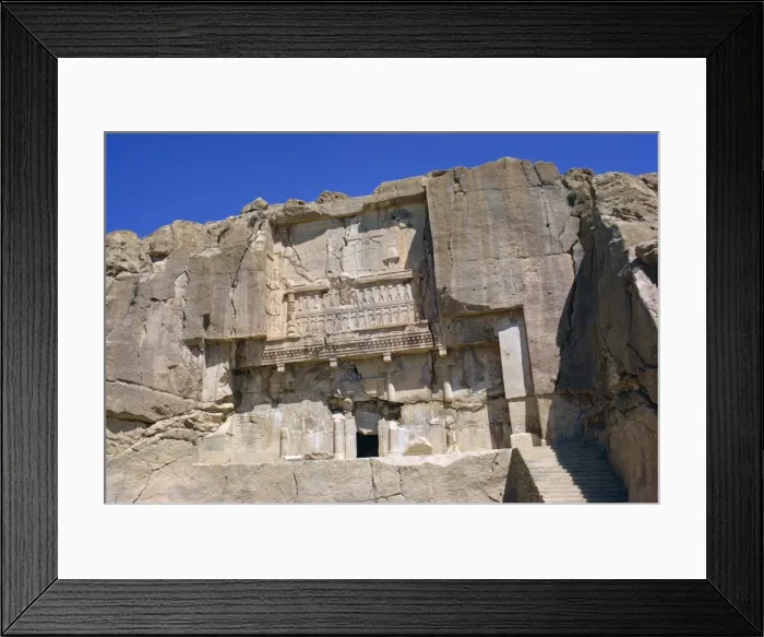 Framed Print : Tomb, Persepolis Framed Print : Tomb, Persepolis