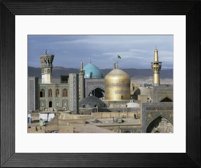 Framed Print : Shrine of Immam Riza Framed Print : Shrine of Immam Riza