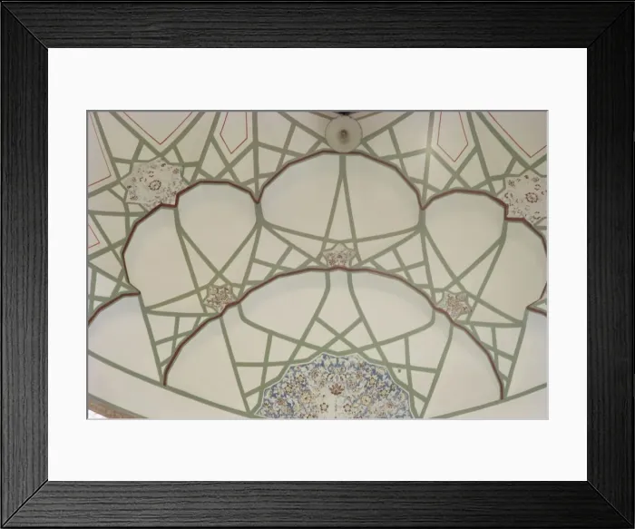 Framed Print : Interior, Madrasah-ye Chahar Bagh Framed Print : Interior, Madrasah-ye Chahar Bagh
