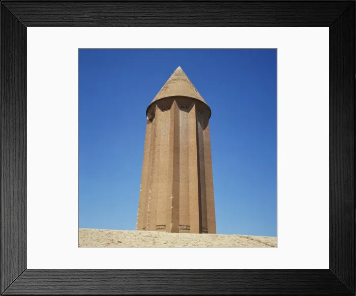 Framed Print : Gonbad e Qabus Memorial Framed Print : Gonbad e Qabus Memorial