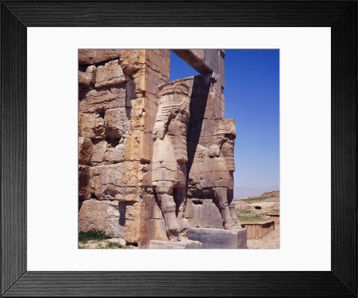 Framed Print : The Gateway of Xerxes Framed Print : The Gateway of Xerxes