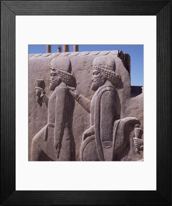 Framed Print : Detail, Persepolis Framed Print : Detail, Persepolis