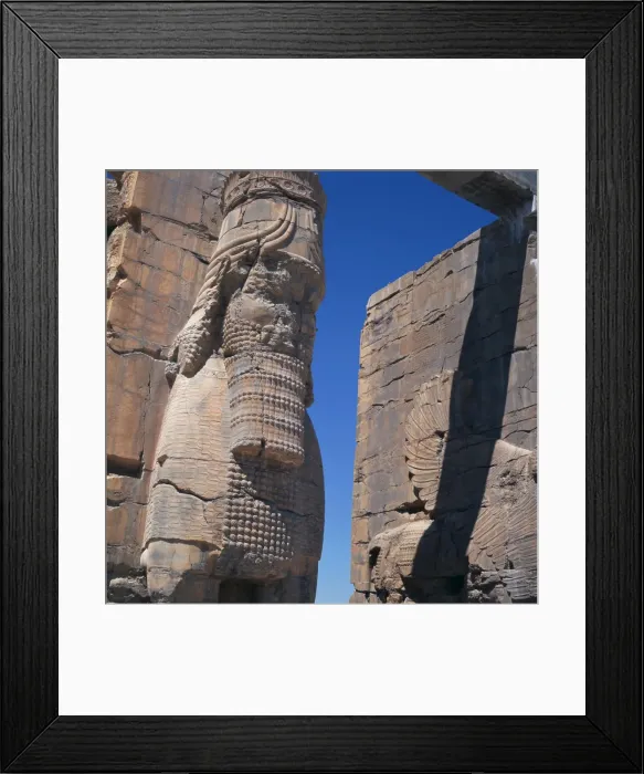 Framed Print : Porch of Xerxes Framed Print : Porch of Xerxes