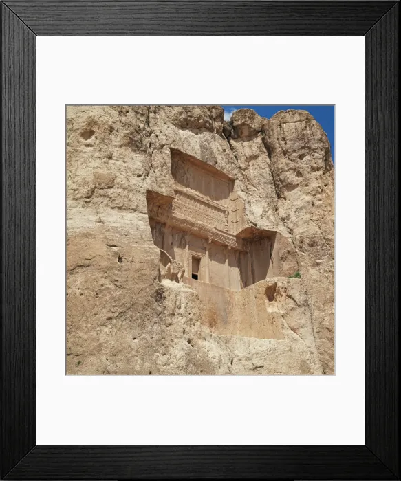 Framed Print : Naqsh-e Rustam Framed Print : Naqsh-e Rustam