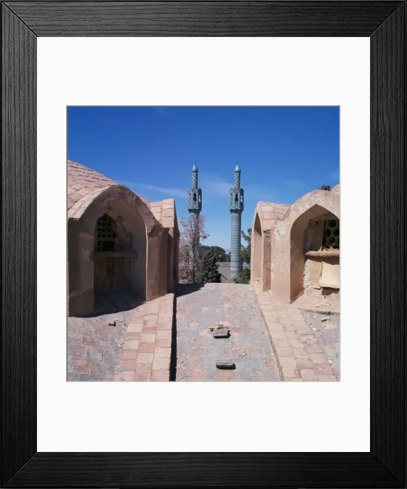 Framed Print : Minarets of the Dervish School Framed Print : Minarets of the Dervish School