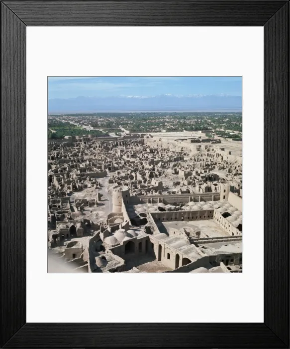 Framed Print : Bam, before the earthquake in 2003 Framed Print : Bam, before the earthquake in 2003