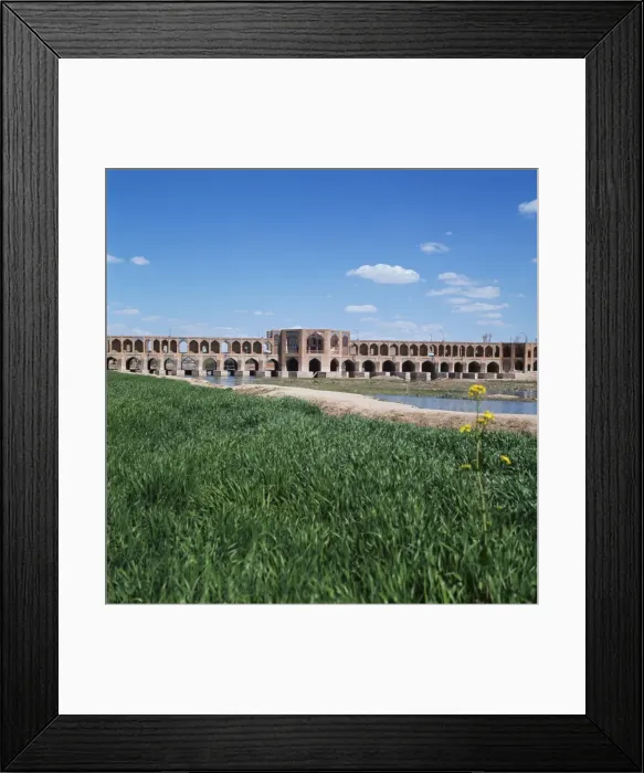 Framed Print : Khadju Bridge Framed Print : Khadju Bridge