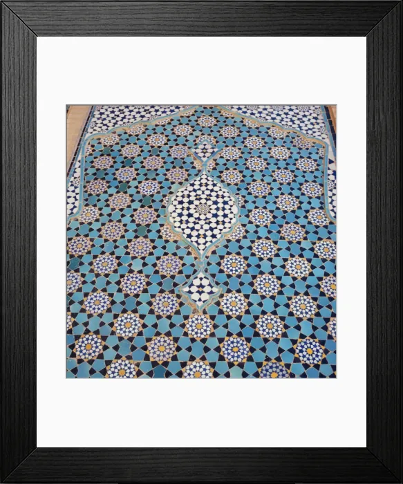 Framed Print : Detail, Friday Mosque Framed Print : Detail, Friday Mosque