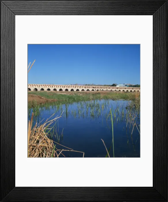 Framed Print : Allah Verdi Khan Bridge Framed Print : Allah Verdi Khan Bridge