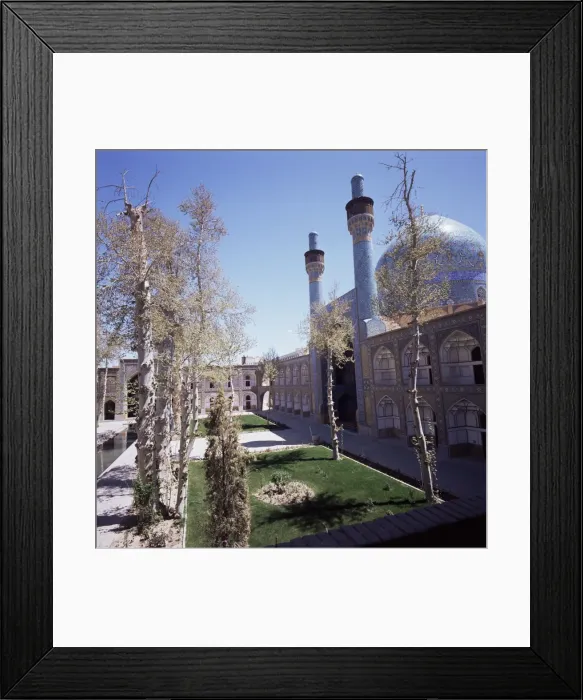 Framed Print : Theological College of the Mother of the Shah Framed Print : Theological College of the Mother of the Shah