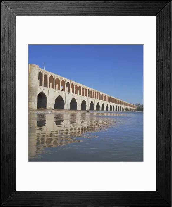 Framed Print : Allahverdi Khan bridge (Si-o-Se poi) Framed Print : Allahverdi Khan bridge (Si-o-Se poi)