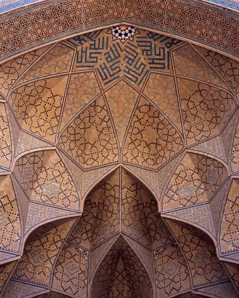 Interior of dome in the Friday Mosque